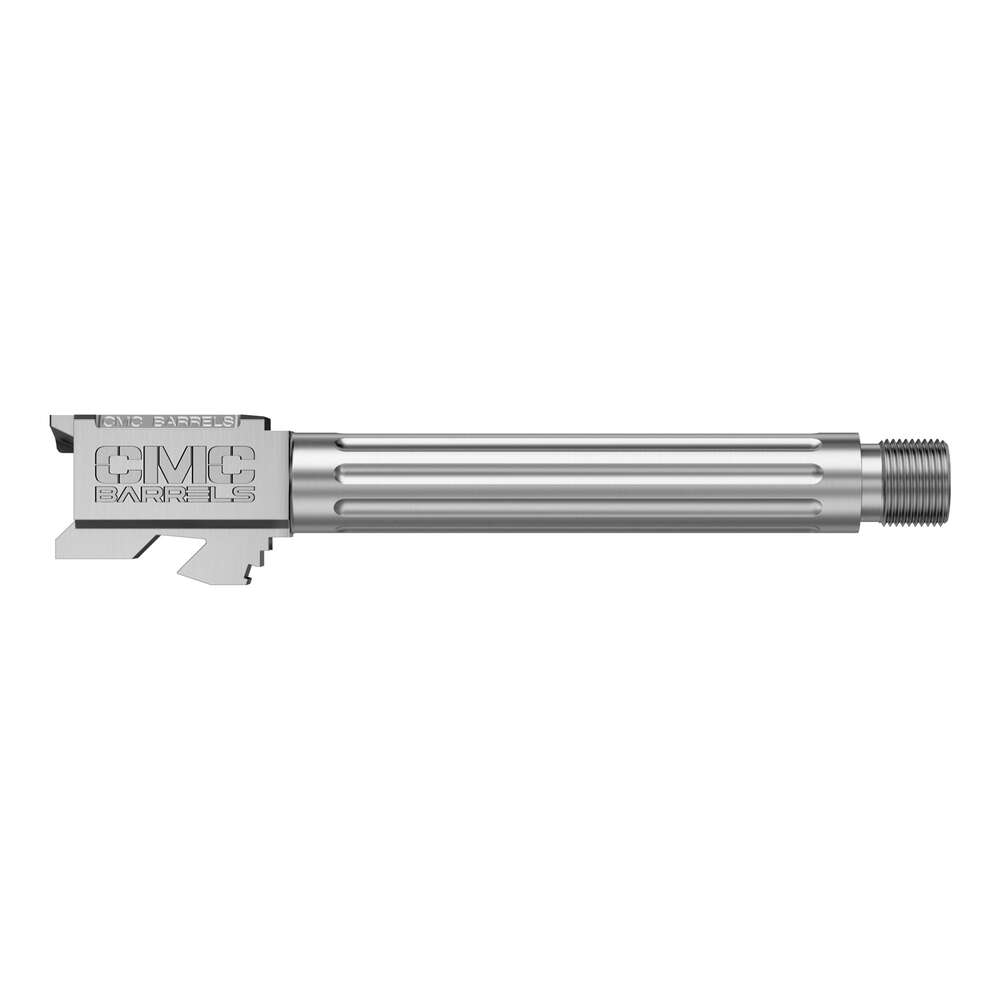 Barrels Choke Tubes CMC Triggers 1:10" CMC 75525     GLOCK 19 FLUTED BRL STAINLESS THRD • Model: 1:10"